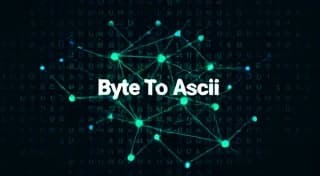 Byte To Ascii - Convert numerical byte values (0-255, space or comma separated) to ASCII text.