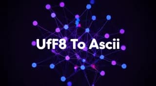 Utf8 To Ascii - Easily convert UTF-8 text to plain ASCII online. Our tool replaces all non-ASCII characters with a \