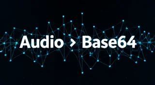 Audio To Base64 - Convert audio files (MP3, WAV, etc.) to Base64 encoded strings online.
