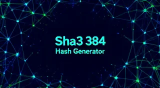Sha3 384 Hash Generator - Generate a secure SHA3-384 hash from any text string with our free, fast, and easy-to-use online tool.